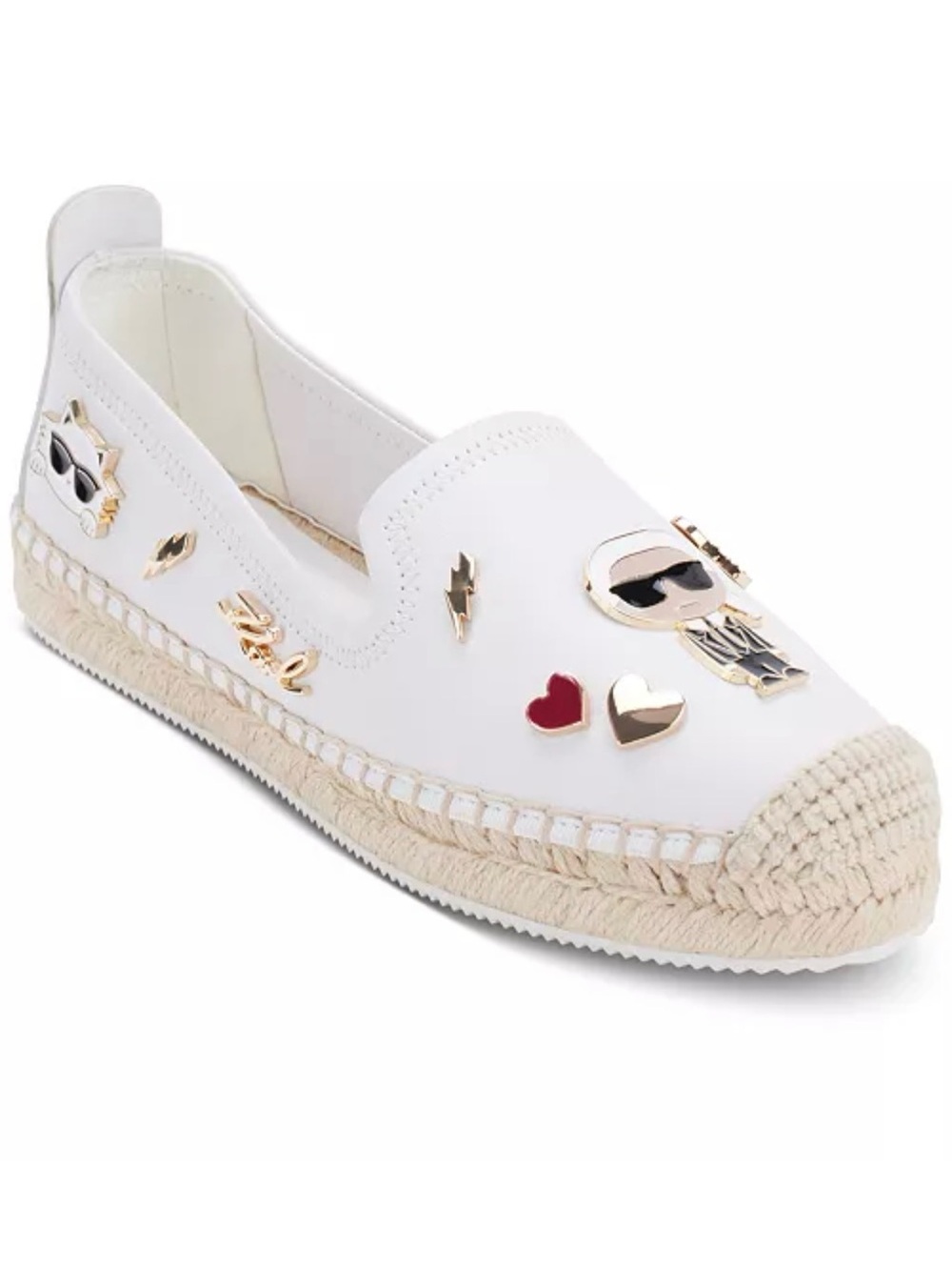 Karl Lagerfeld - Michaela Slip-On Espadrille with Decorative Charms